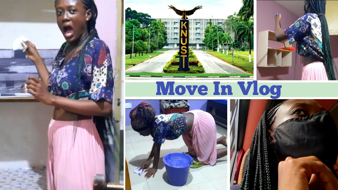 Ghana University Move In Vlog 2023| Final Year Student At KNUST University| well, this was a mess