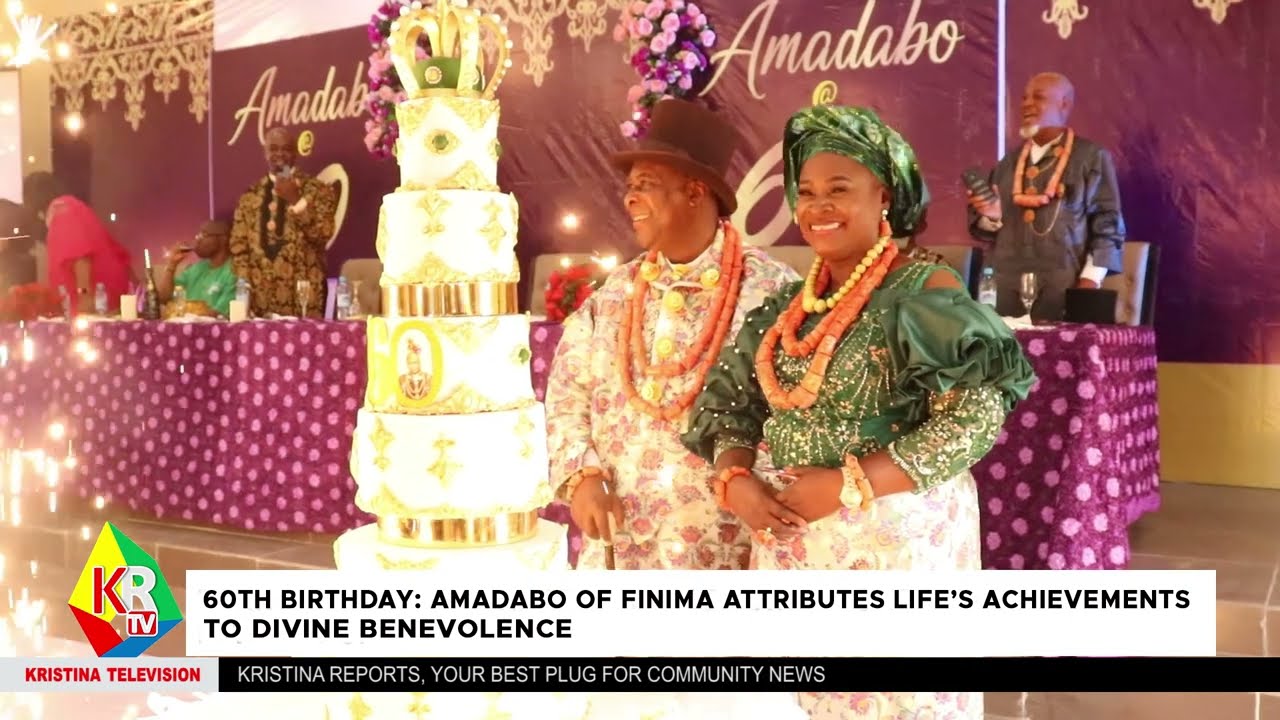 [WATCH] HOW AMADABO OF FINIMA CELEBRATED HIS 60TH BIRTHDAY