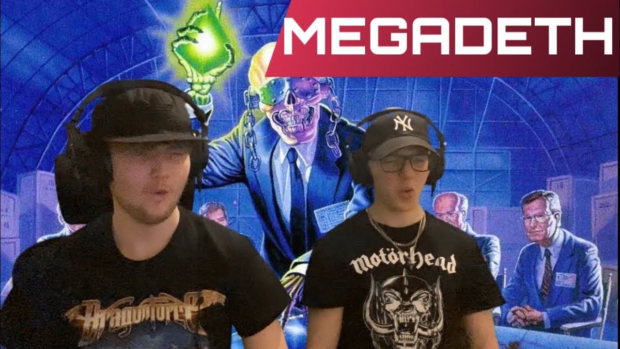 YOUNG METALHEADS REACT TO MEGADETH!! - TAKE NO PRISONERS!!!