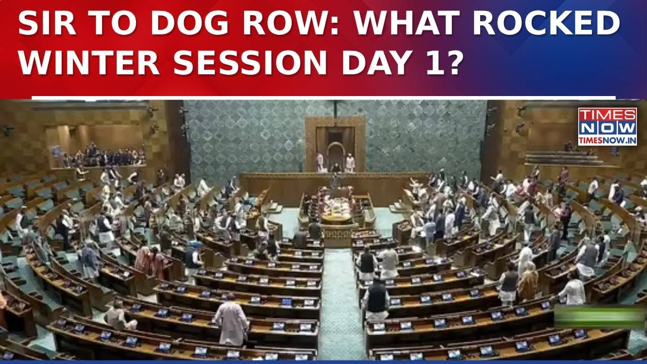 Winter Session Erupts: Lok Sabha Disruptions, Kharge&ndash;Rijiju Clash & Renuka&rsquo;s Dog Row Rock Parliament