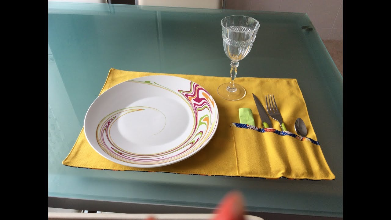 Couture Madalena Coudre Un Set de table