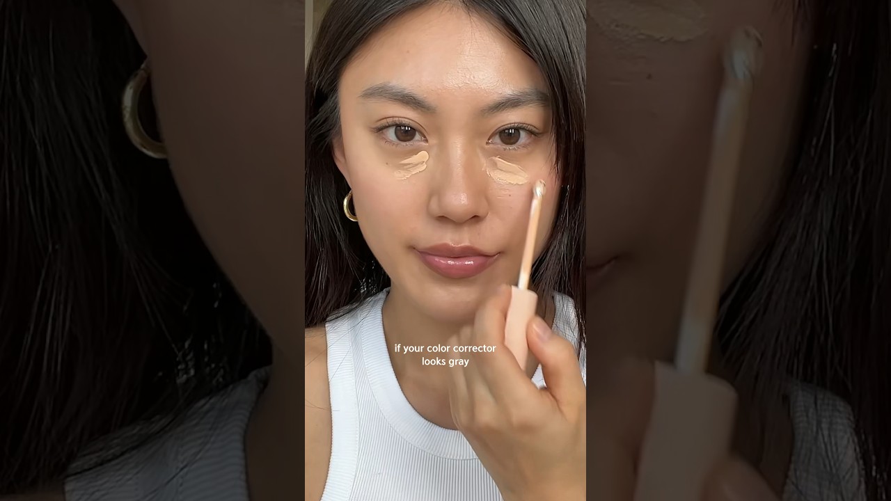 your colour corrector looks grey? TRY THIS #makeuphacks