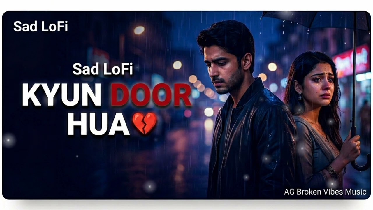 Kyun Door Hua 💔 | Sad LoFi Song | Hindi Emotional Music | AG Broken Vibes Music#sad #heartbreak #nig