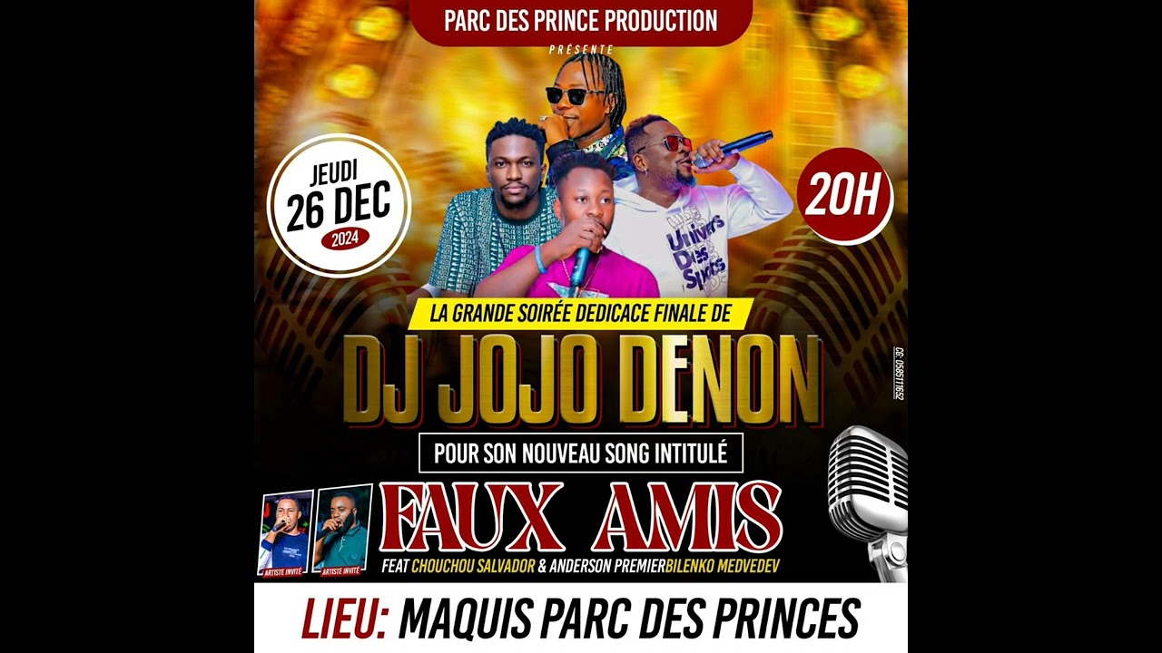 DJ JOJO DENON FT SALVADOR_ANDERSON 1er_ BILENKO MEDVEDEV /FAUX AMIS DEMO