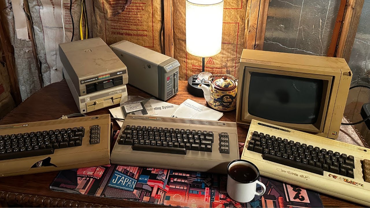 Found Some Old Commodore Keyboards… Here’s How They Sound!
