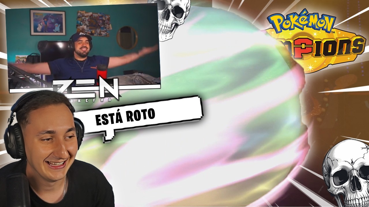MONTAMOS EL EQUIPO M&Aacute;S ROTO de POK&Eacute;MON CHAMPIONS 🏆con OSCARBROCK - ZenPokeFan