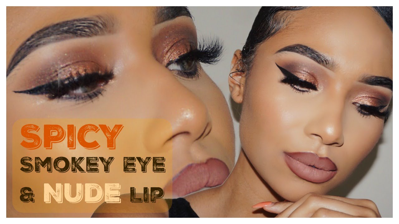 Fall Trends | Spicy Smokey Eye & Nude Lip