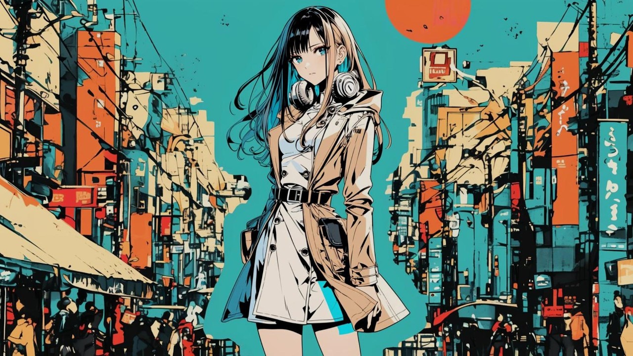 No copy right music // Nostalgia Through Tokyo Urban Melodies | For Work & Live