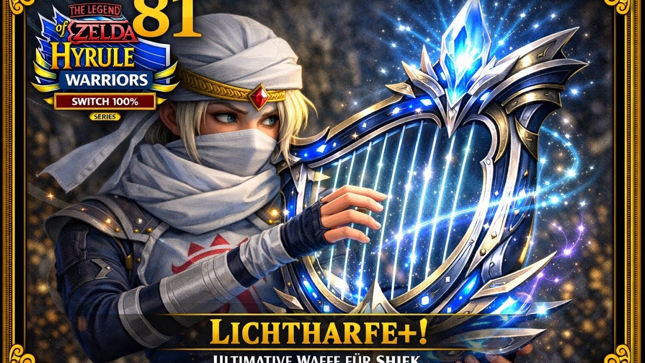 F81 – Hyrule Warriors: Definitive Edition | LICHTHARFE freigeschaltet! 🎶✨ Extrem stark für Shiek