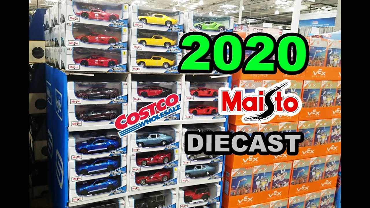 2020 — Модельки машин в Costco — Maisto 