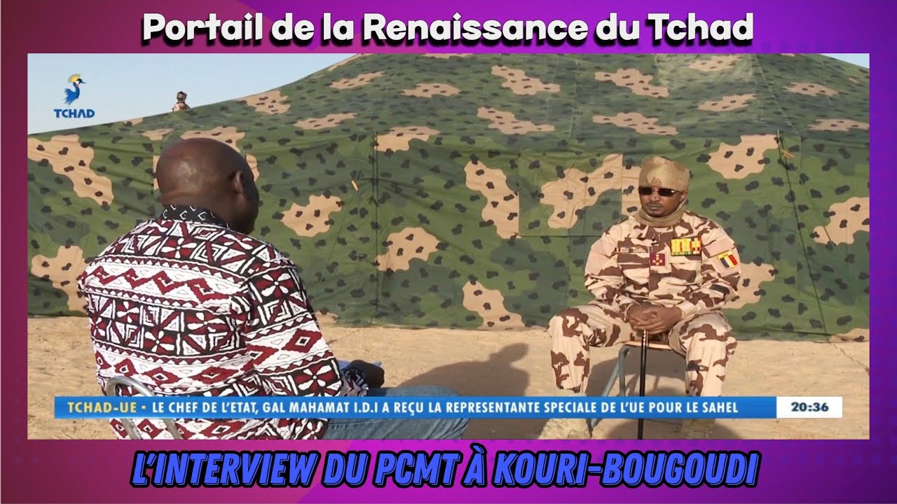 L'INTERVIEW DU PCMT GAL. MAHAMAT IDRISS DEBY ITNO À KOURI-BOUGOUDI