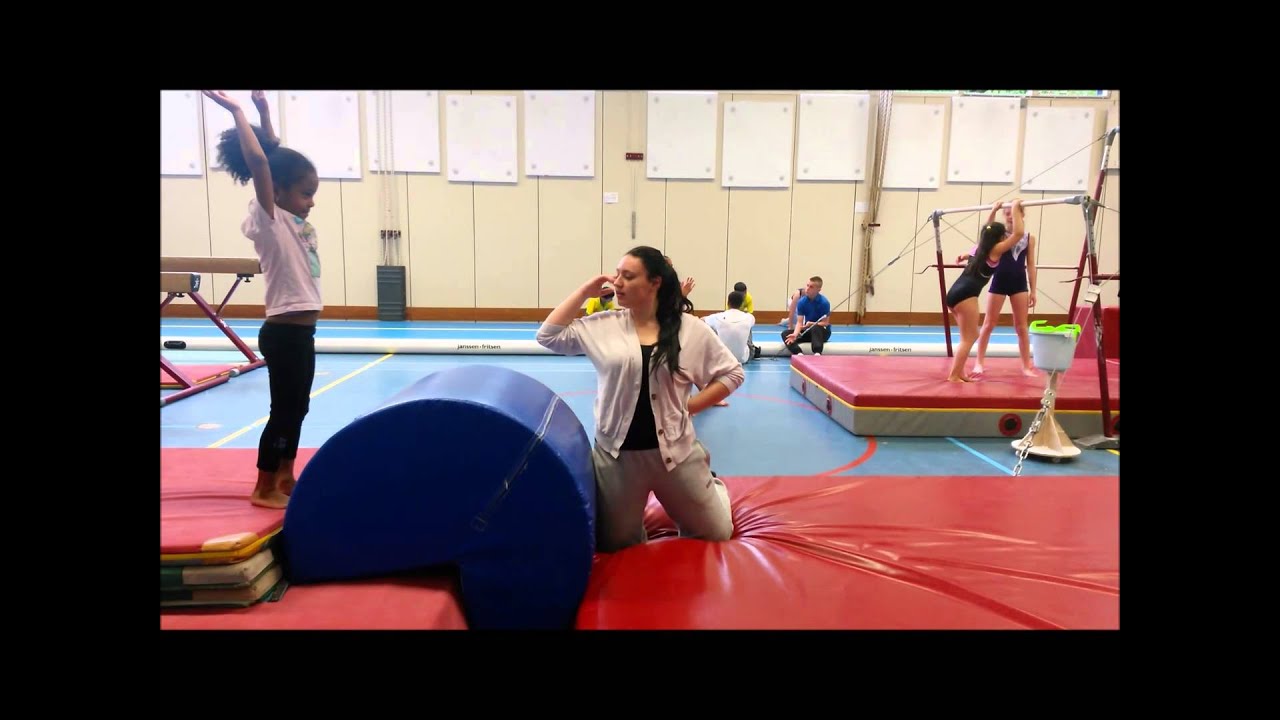 Spanningsoefening handstand platvallen