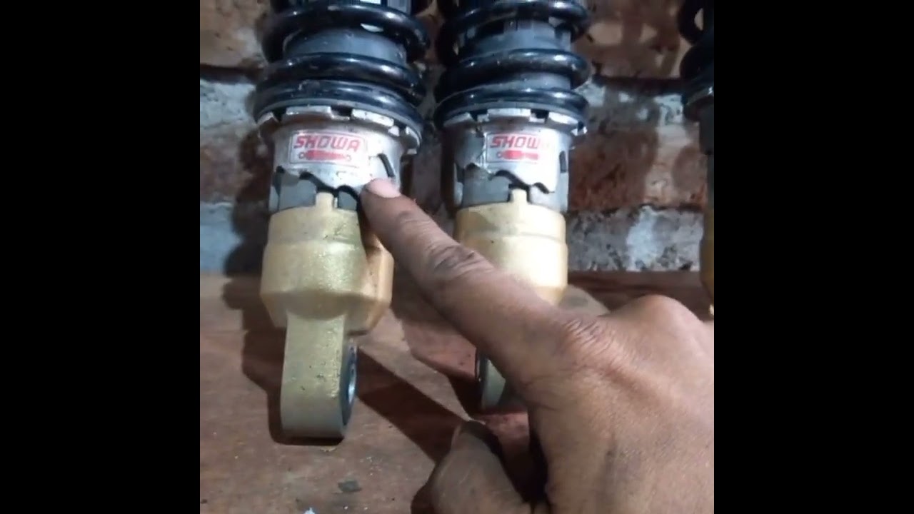 cek suspensi skok tiger revo original copotan baru dan import