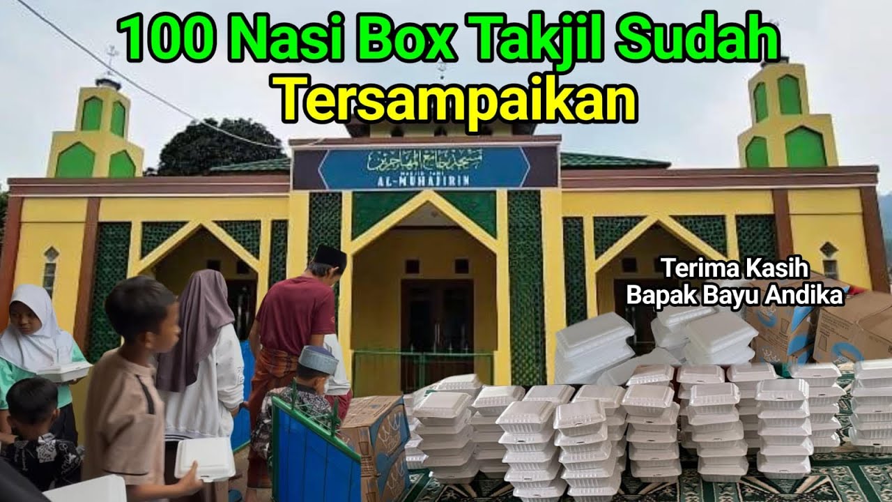 Perjalanan Dari Bandung Ke Cianjur Hari Pertama Berbagi 100 Nasi Box Takjil Dari Bapak Bayu Andika
