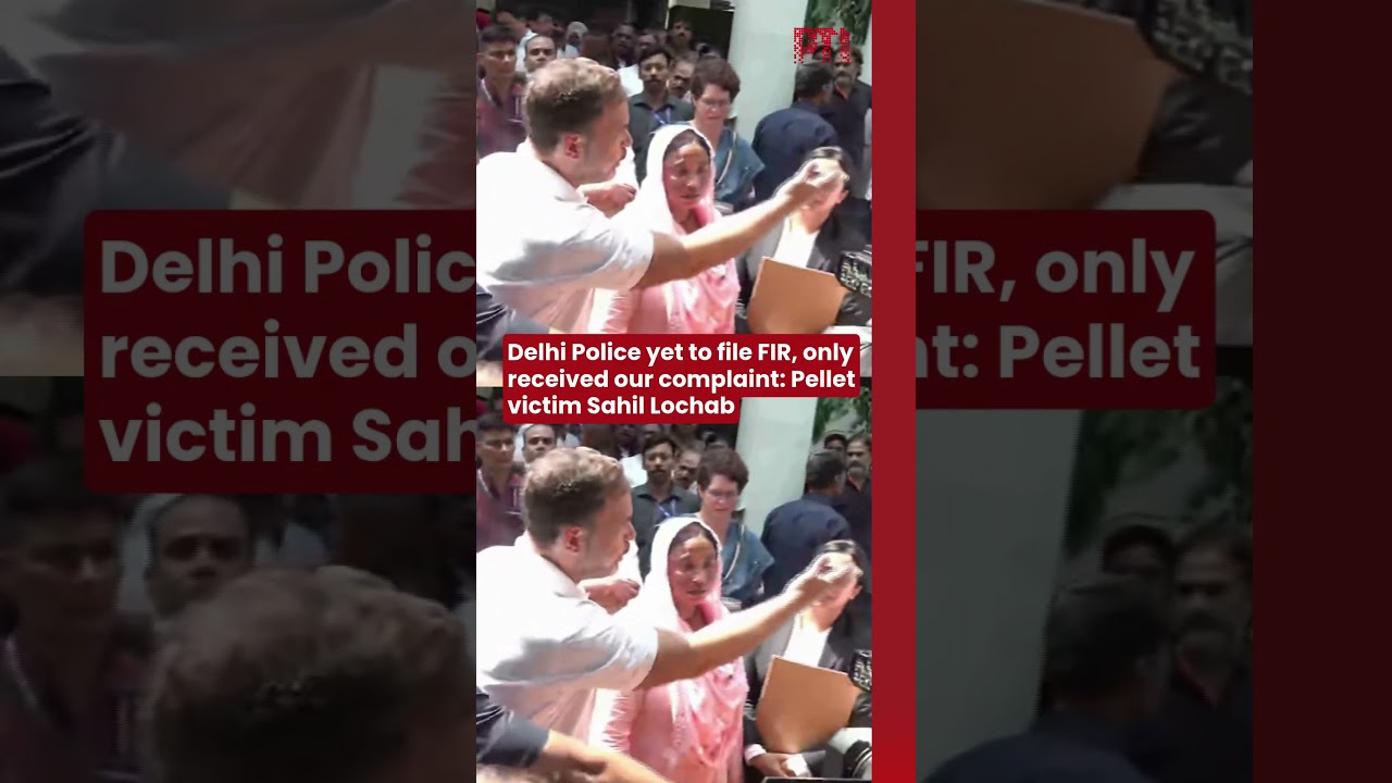 Delhi Police yet to file FIR, only received our complaint: Pellet victim Sahil Lochab