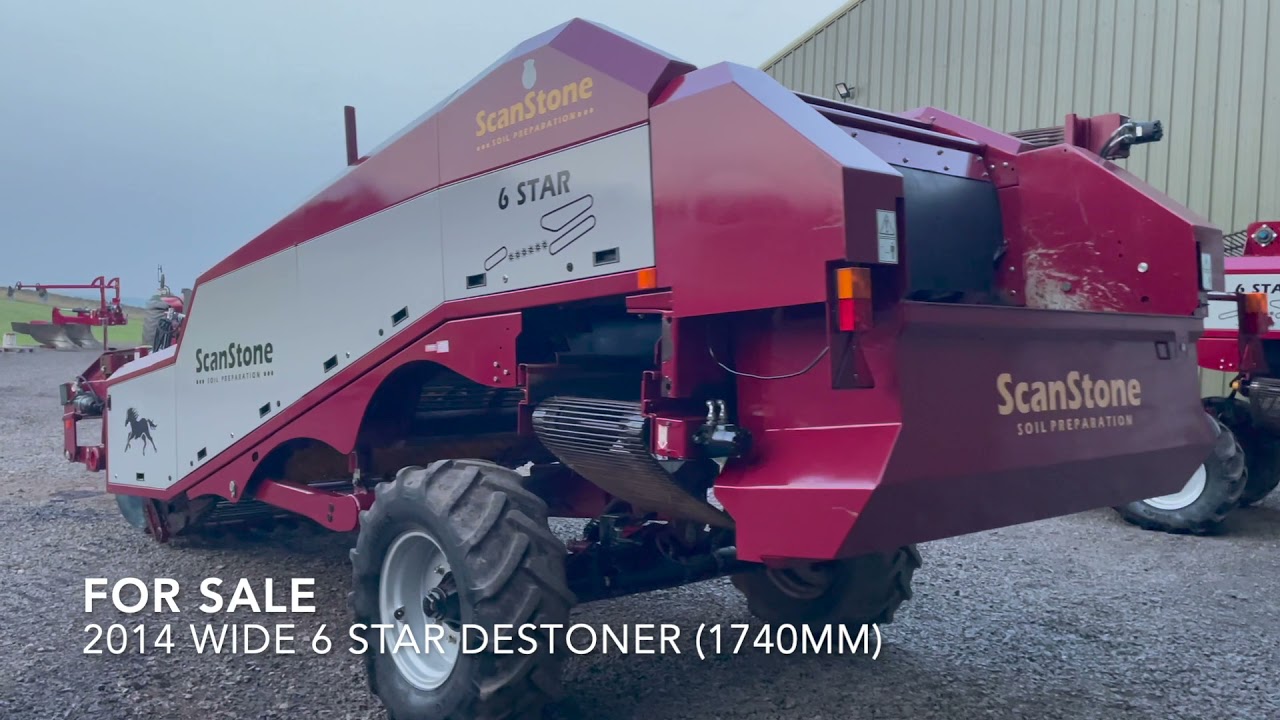ScanStone 2014 6 Star 1740mm Wide Destoner Walkaround