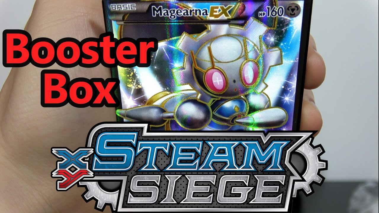 Pokemon XY Steam Siege Booster Box Opening! AMAZING PULLS!