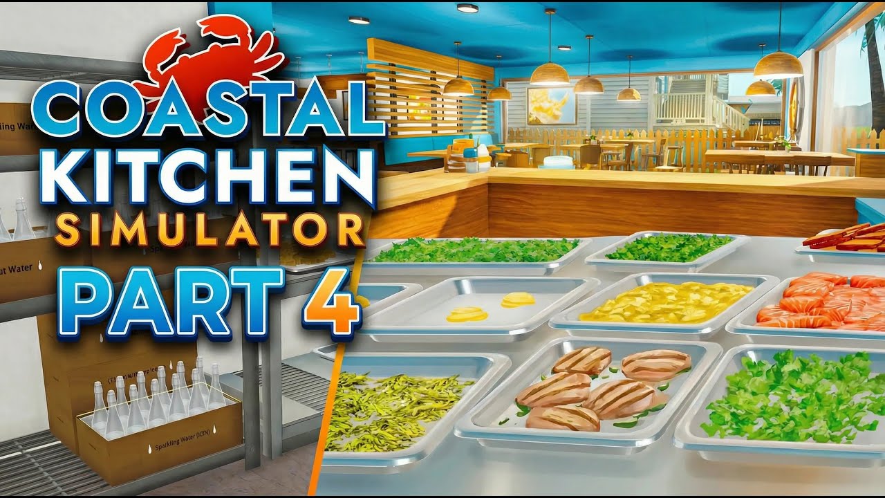 Coastal Kitchen Simulator - Part 4 Gameplay