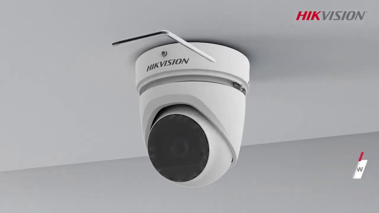 How to Install a Hikvision DS-2CD2H** Varifocal Turret Camera