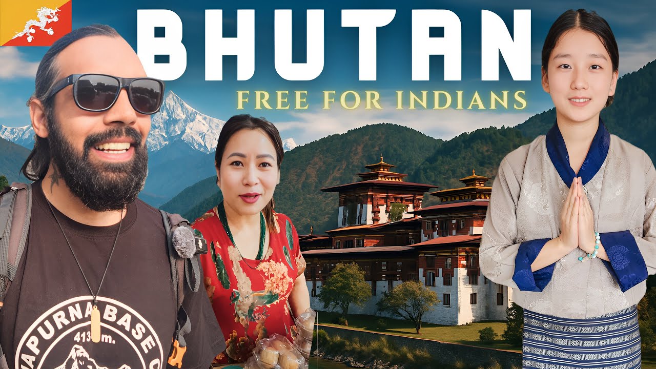 BHUTAN Is Free For INDIANS 🇮🇳 🇧🇹 | Travel Information and Latest Rules | Bhutanese Food Try 😋