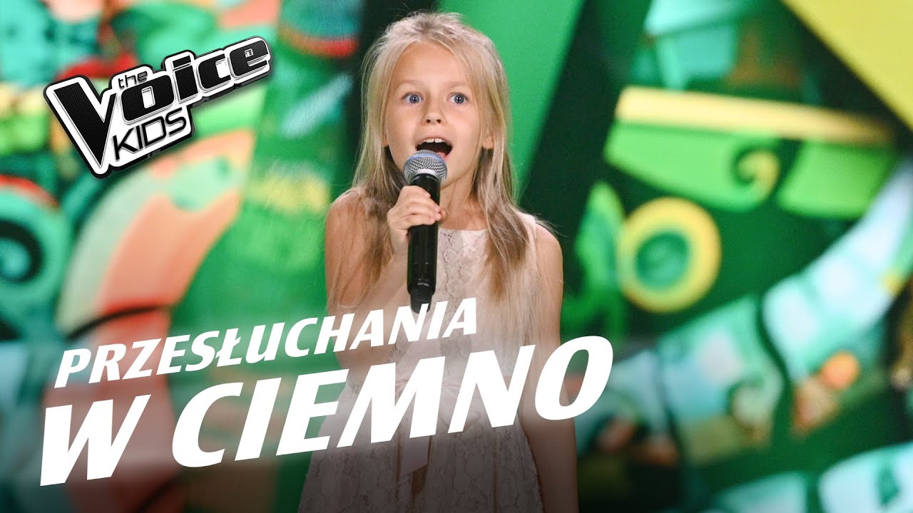 Anastazja Dziedzic - &bdquo;Idziemy do zoo&rdquo; - Przesłuchania w ciemno | The Voice Kids Poland 7