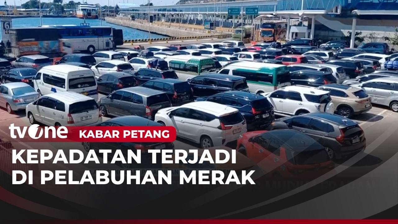 Volume Kendaraan di Pelabuhan Merak Meningkat 11% | Kabar Petang