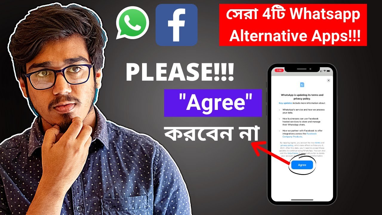 Whatsapp Privacy Policy Update(2021) | Whatsapp Alternative Apps |