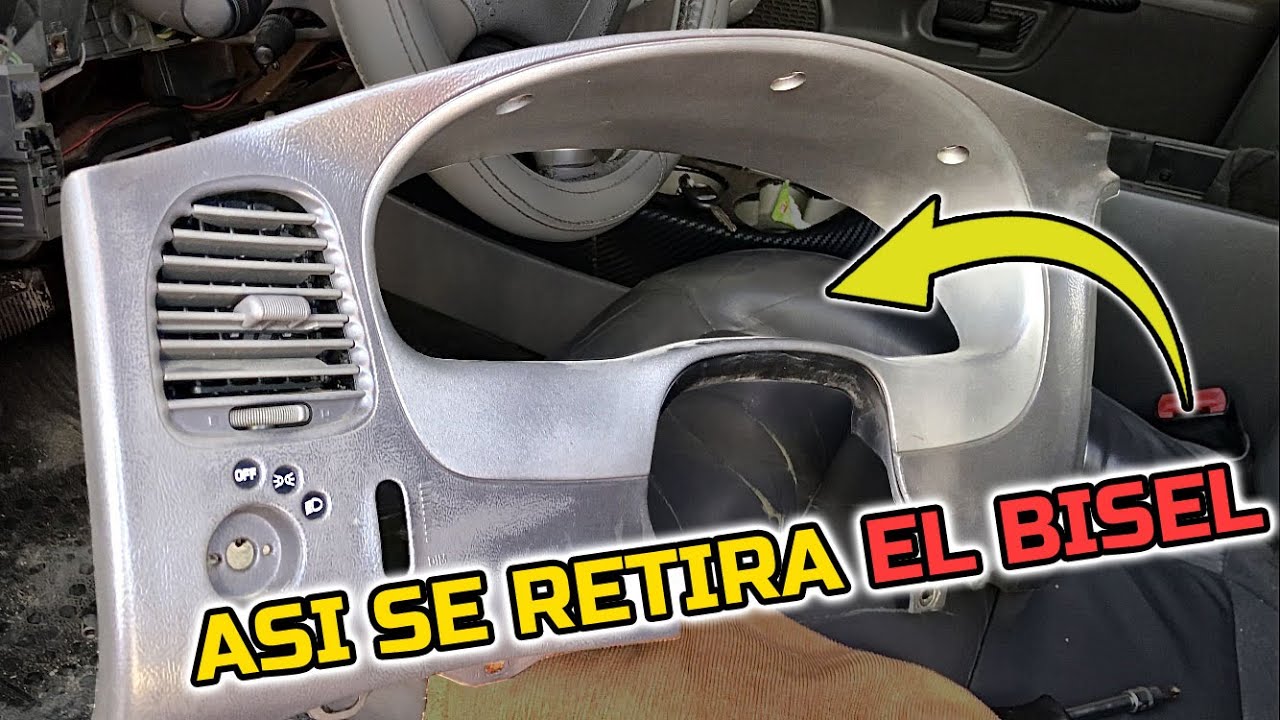 Como Quitar El Bisel del Tablero en Ford Explorer/ Ford Ranger Y Sport Trac sin Romper Nada