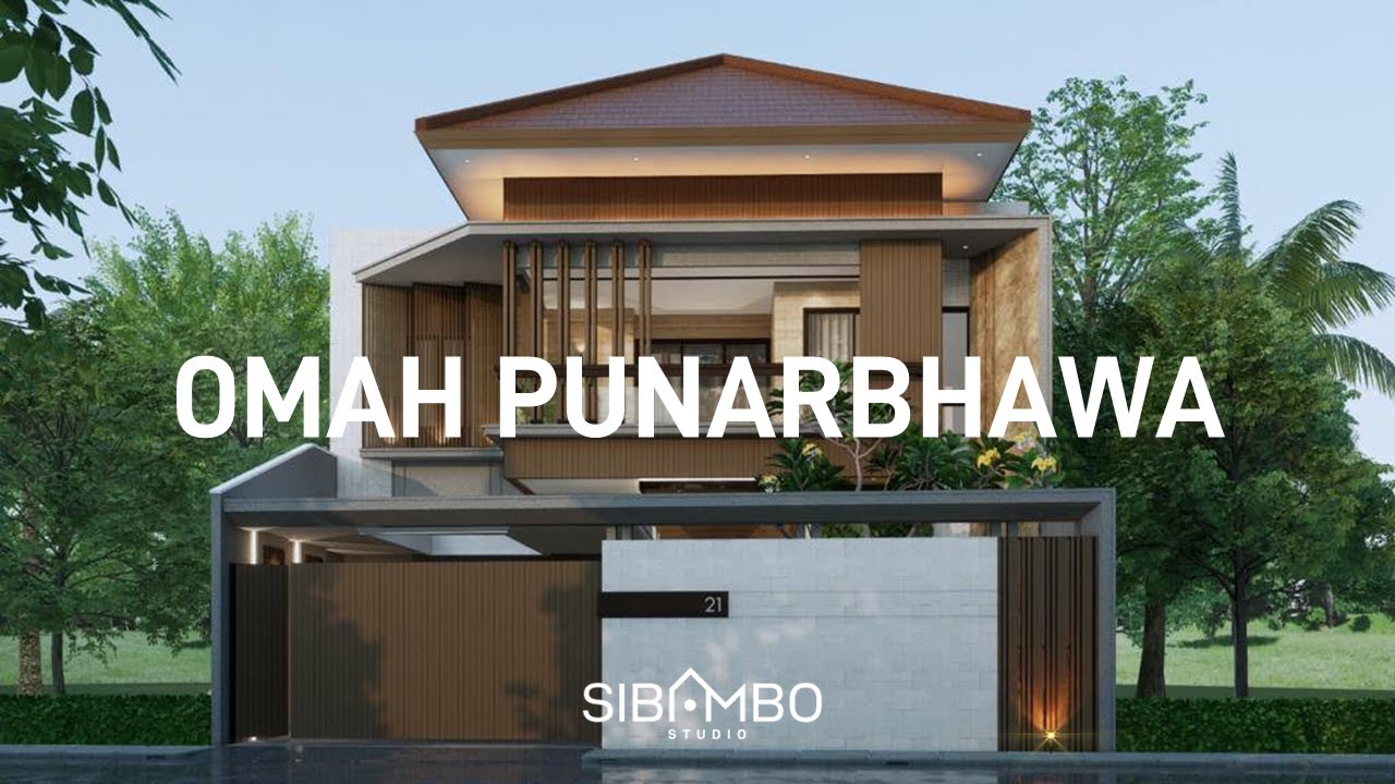 DESAIN RUMAH MEWAH MODERN TROPIS 2 LANTAI 4 KAMAR TIDUR DI LAHAN 15 X30 METER | RASA HOTEL BINTANG 5