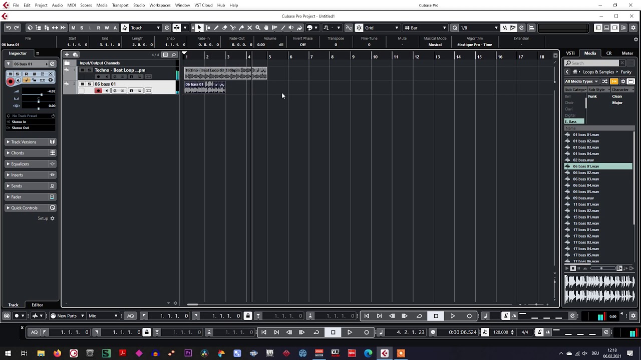 Steinberg Cubase 10 5 Pro - Vst Sound & Loops (аудио сэмплы, импорт отдельных  дорожек из проектов)