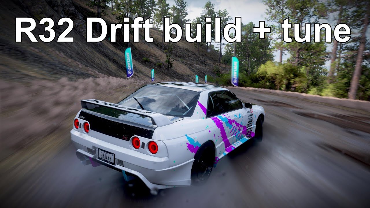 ДРИФТУЕ НА МАШИНЕ МОЕЙ МЕЧТЫ!? Сборка и настройка Nissan Skyline R32 GTR для дрифта из Forza Hori...