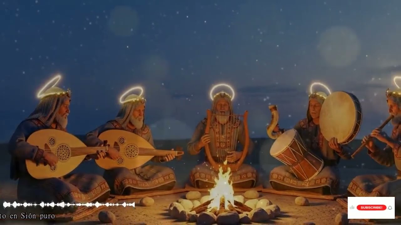 Ecos Eternos De Jerusalén Con Shofar Cánticos De Adonai E Instrumentos Del Templo En Reverencia