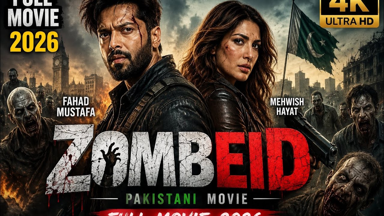 Zombeid Full Pakistani Movie 2026 | Fahad Mustafa | Mehwish Hayat | Latest Movie By SaimJavid | 