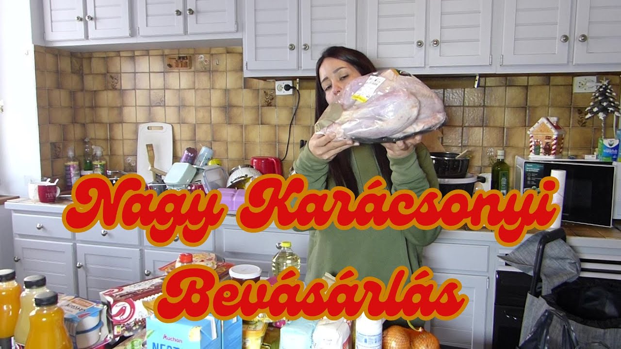 Nagy Kar&aacute;csonyi bev&aacute;s&aacute;rl&aacute;s &eacute;s men&uuml;terv