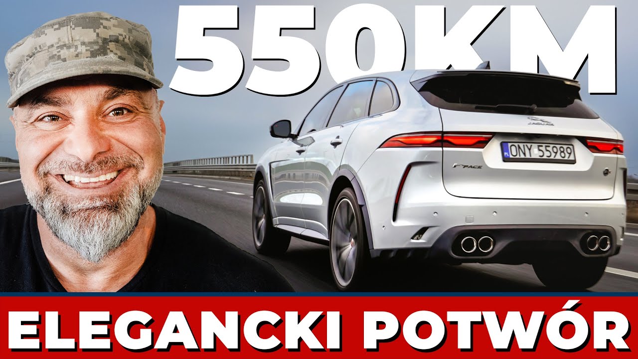 550KM w SUV-ie?! Jaguar F-Pace SVR