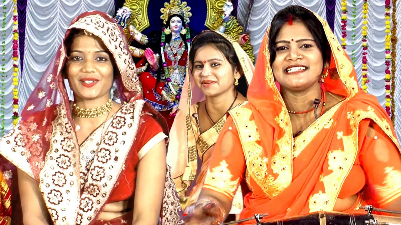 लोटा छलक रहो मैया बीच चौक मंदिर में | औरतों से सुने ढोलक पर माता रानी के देसी भजन | रामरती, ज्योति
