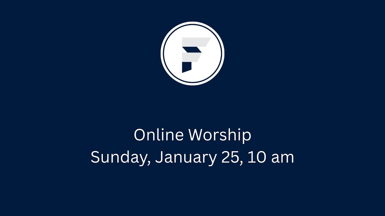 1/25/26 | Online Worship | Freedom from Losing Weight