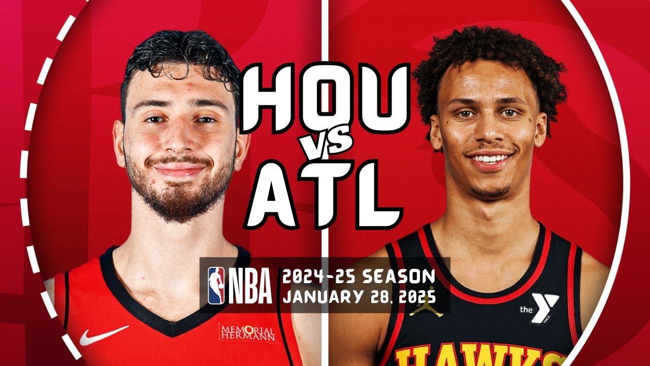 HOUSTON ROCKETS vs ATLANTA HAWKS | FULL GAME HIGHLIGHTS | January 28, 2025 [1080p]