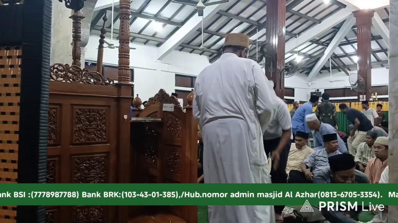 Tausiah Ramadhan Ust.Muhammad Lazim,Lc,M.A ,Masjid Besar Al-Azhar Tanjung Pinang 25 Februari 2026.