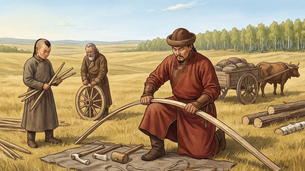 Cómo la tecnología de madera ayudó al Imperio mongol a dominar continentes | Secretos de la estepa