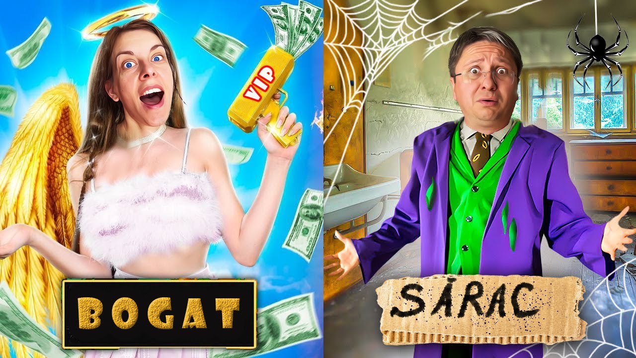 Partea 4 💰 Sărac vs Bogat de Ziua Profesorului 👩&zwj;🏫