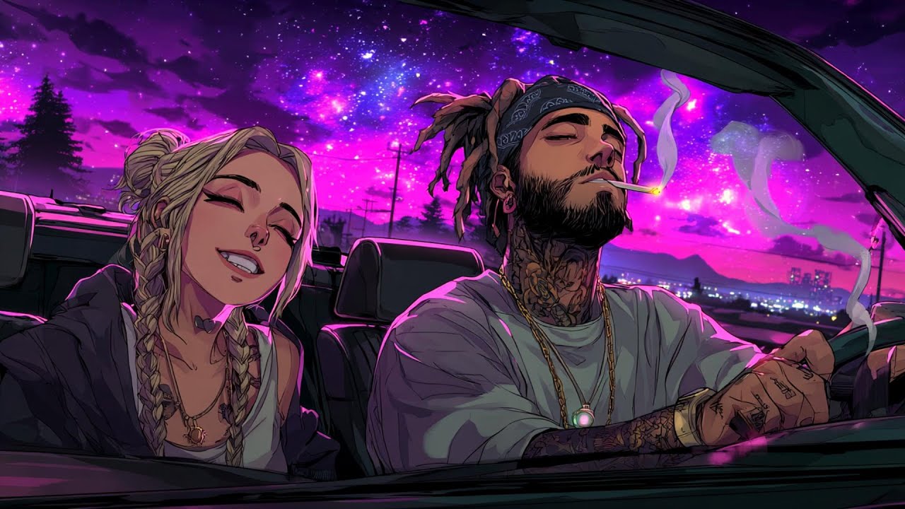 420 VIBES 🌌 - Purple Nights / Chill Hip Hop / Stoner Trap Mix