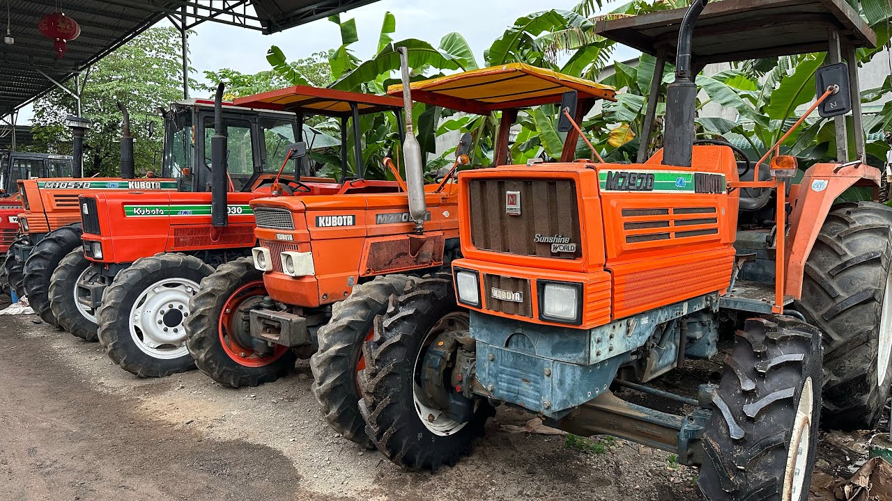 Kubota M7970DT cập bến Nông Cơ Bảy Ghì. Bàn giao Kubota M7950DT. Ae quan tâm LH 0918.152.958