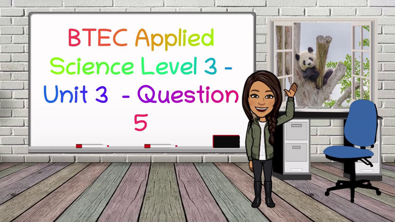 Обзор вопроса 5 по предмету BTEC «Прикладная наука» (модуль 3) — BioTeach