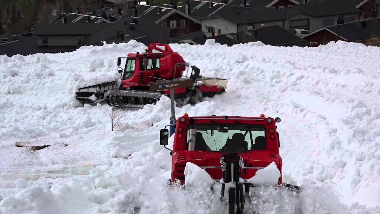 Det snöar på Idre Fjäll