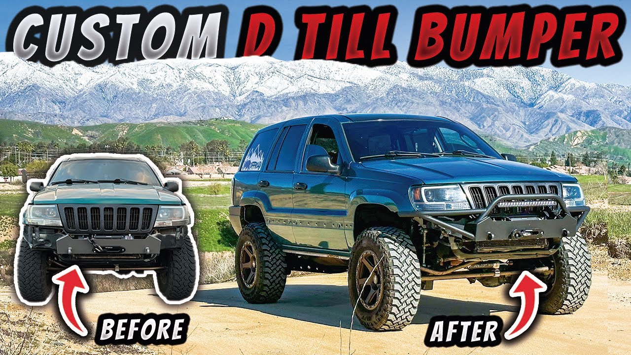 Кастомный бампер Jeep WJ D Till Stubby от Cynical Fabrication