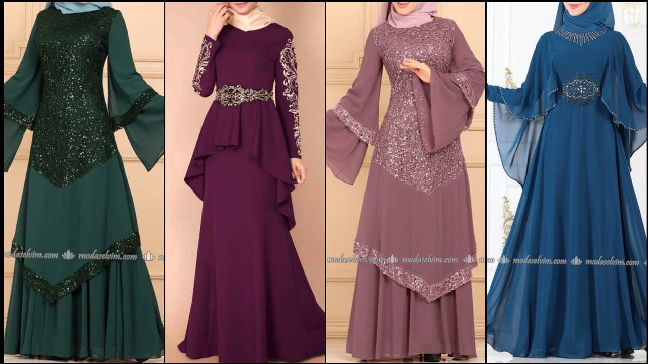 2022 Newest Abaya Latest Designs for special events and Muslim dress for ladies