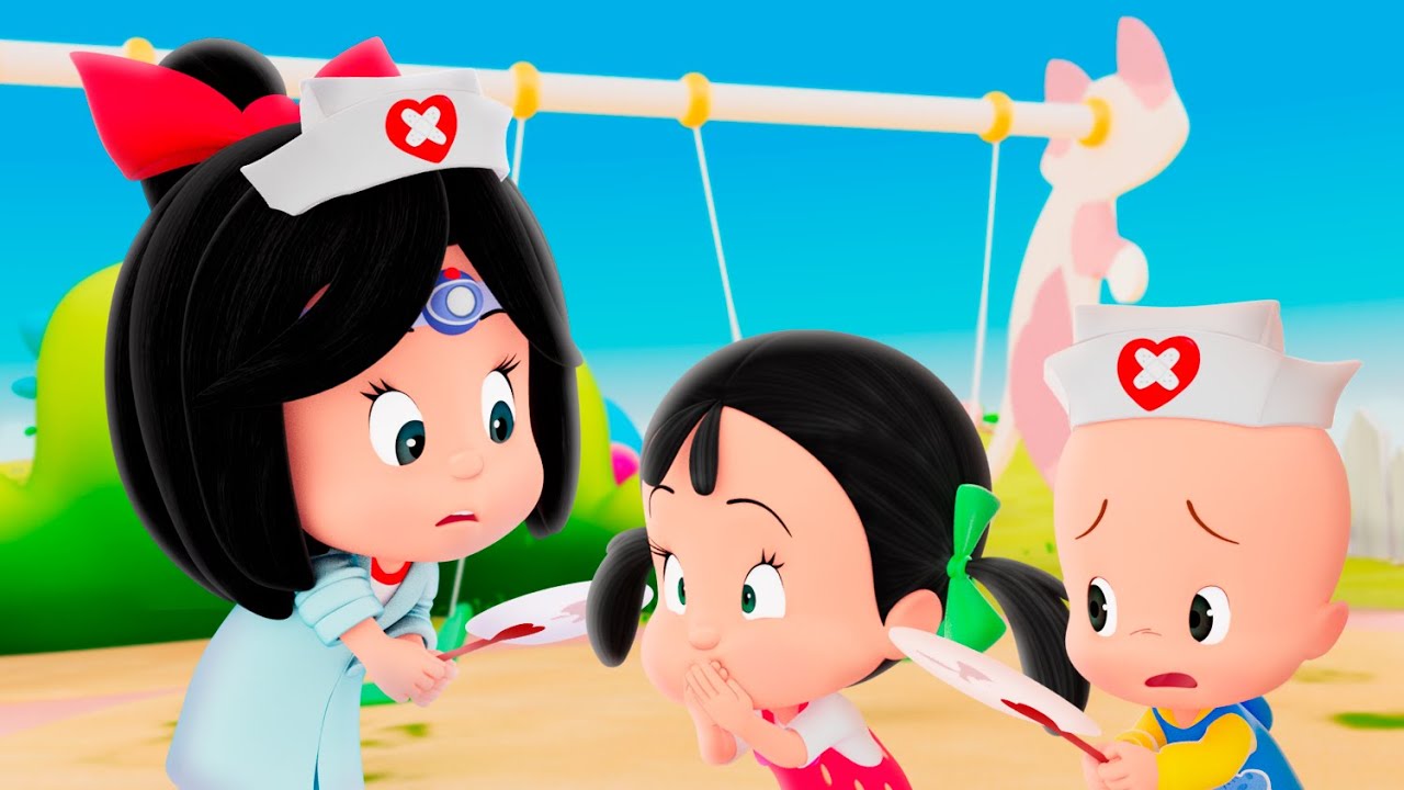 THE MYSTERY OF THE SHED - Cleo and Cuquin Episodes & Nursery Rhymes