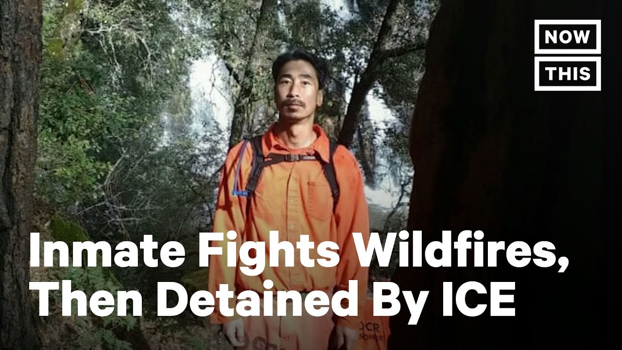 Former Inmate Firefighter Detained by ICE After 22 Years in Prison | NowThis