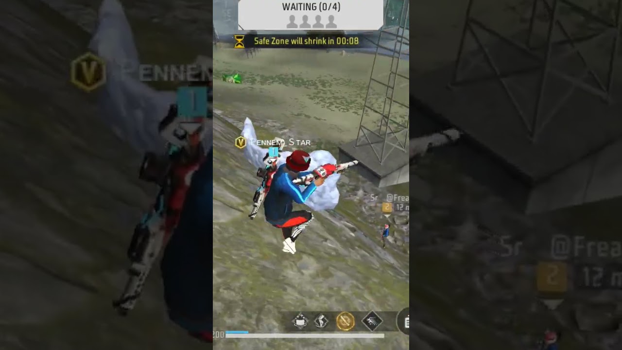 free fire (V)  Pennem star #trending #shorts #freefire #dpmgamer100k